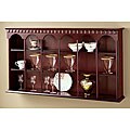 Three-shelf 18-hole Dentil Curio Shelf