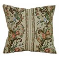 Gardenia Scroll 24-inch Floor Pillow