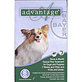 Advantage Canine 6-month Supply Flea Control (Up to 10 Pounds)