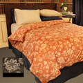 Soft Microsuede Floral Duvet Cover