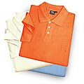 Domani Men's Pique 3-button Polo Shirt