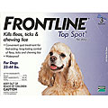 Frontline Top Spot Dog 3-month Supply (23 to 44 Pounds)