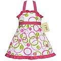 JoJo Designs Infant Girl's Pink Polka Dot Dress