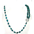 Turquoise Chip and Nugget Necklace