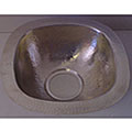 All-purpose Satin Nickel on Copper Bar Sink