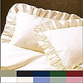 Poplin Ruffled Pillow Shams (Pack of 2)