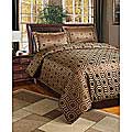 Graphix 3-piece Chocolate Duvet Cover