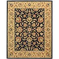 Heritage Kerman Charcoal/ Gold Rug (6' x 9')