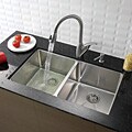 Kraus 33-inch Undermount Stainless Steel Kitchen Sink and Faucet