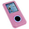 Pink Silicone Skin Case for SanDisk Sansa E200