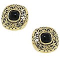 14k Goldtone Designer-inspired Earrings