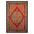 Indo Chain-stitched 'Autumn Beckons' Wool Rug (4' x 6')
