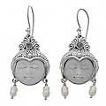 Pearl and Peridot 'Day Dreamers' Earrings (Indonesia)