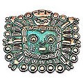 Copper 'Portada del Sol: Inti' Mask (Peru)