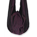 Silk and Cotton 'Hill Tribe Plum Chic' Shoulder Bag (Thailand)