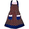 AnnLoren Girl's Boutique Polka Dot Halter Sundress