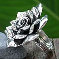 Sterling Silver 'Forever Rose' Ring (Thailand)