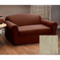 Stretch Microfiber Suede 2-piece Sofa Slipcover