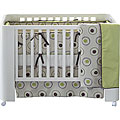 Picci 'Green Forest' 4-piece Crib Bedding Set