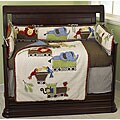 Cotton Tale Animal Tracks 4-piece Crib Bedding Set