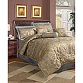 Halifax 7-piece Blue Comforter Set