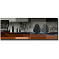 'Gray Mist' Gallery-wrapped Giclee Canvas Art