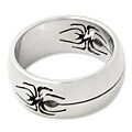 Stainless Steel Cut-out Spider Ring