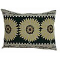'Sunshine Sunflower' Tapestry Throw Pillow (Set of 2)