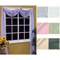 Vista Sheer 144-inch Scarf Valance