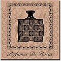 Miguel Paredes 'Perfumes de Rosas' Gallery-wrapped Art