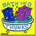 Marco 'Bathing Trunks' Gallery-wrapped Canvas Art