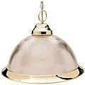 Polished Brass One-light Pendant 