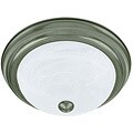 Jade Mist 3-light Flush-mount Ceiling Fixture