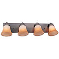 Antique Bronze Four-light Vanity