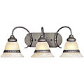 Renaissance Silver 3-light Vanity