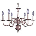 Topaz Mist 6-light Chandelier