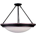 Bronze 3-light Fluorescent Pendant