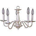 Williamsburg Pearl Mist 5-light Chandelier