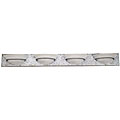 Vintage Silver 4-light Vanity 