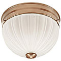 Ambermist Finish 2-light Flush Mount Fixture
