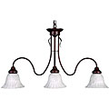 Antique Bronze 3-light Island Light