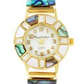 Marcel Drucker Collection Women's Abalone Shell Watch