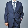 Giorgio Fiorelli Men's 2-button Solid Navy Suit
