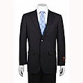 Giorgio Fiorelli Men's 2-button Solid Charcoal Suit