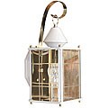 White Outdoor Wall Light