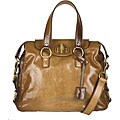 Yves Saint Laurent 'Rive Gauche' Brown Satchel