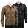 Do Denim Men's Fleur de Lis Woven Shirt