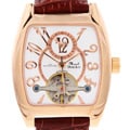 Marcel Drucker Collection Deco Men's Rosetone Watch