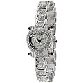 Peugeot Women's Crystal Heart-shape Watch