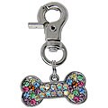 Colorful Crystal Bone Collar Pendant